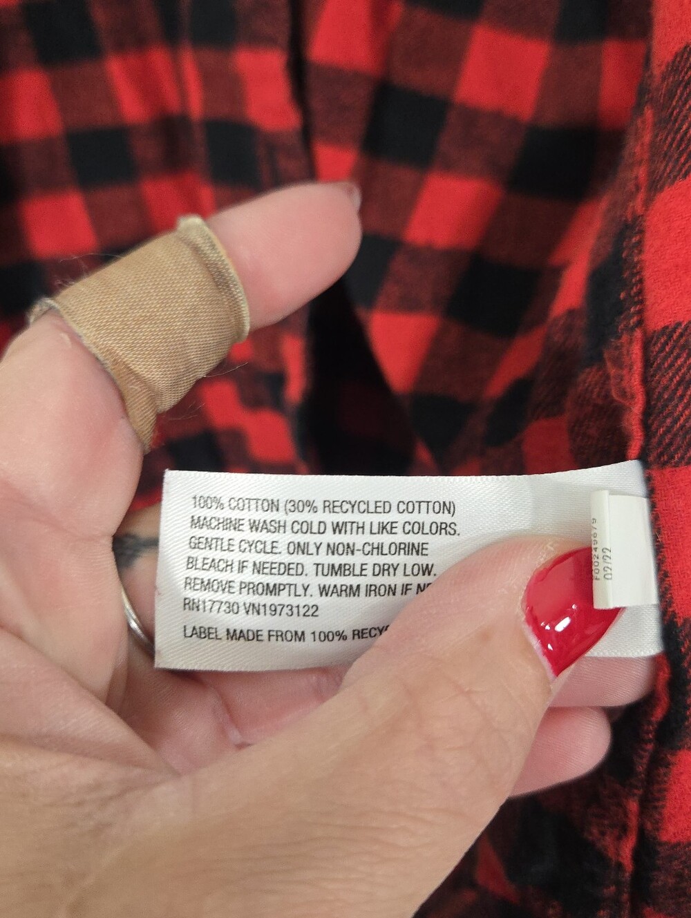 Universal Thread flannel button down top - Picture 10 of 14